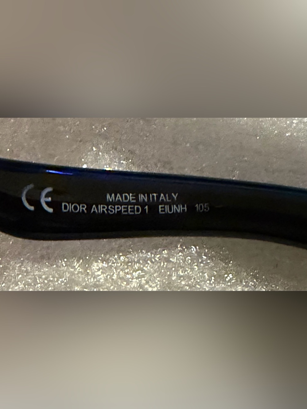Christian airspeed 1 Dior 105 Shield Sunglasses Brown and Silver - Picture 10 of 10